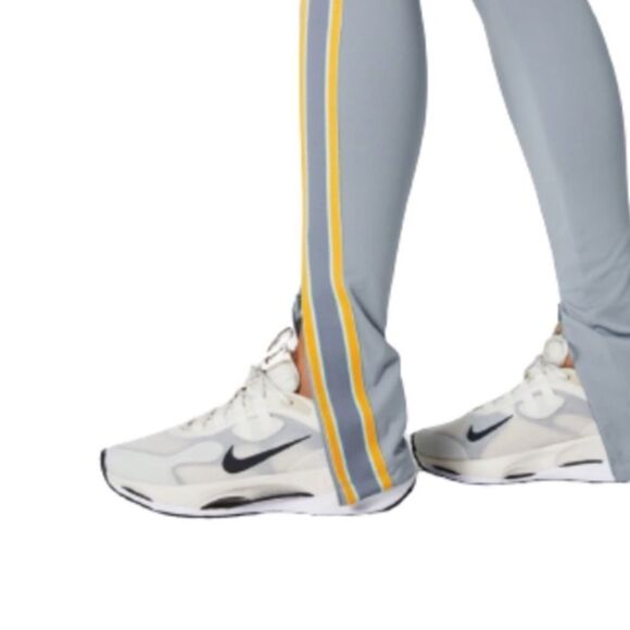 Fabletics Twisted Stripe Motion365 + Pull On Pant Gray/Yellow NEW - Picture 12 of 13